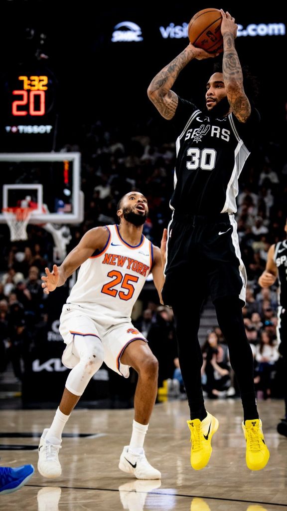 O Jogo do Champanhe: seja bem-vindo 2026 – Spurs vence Knicks em noite de recorde de Julian Champagnie